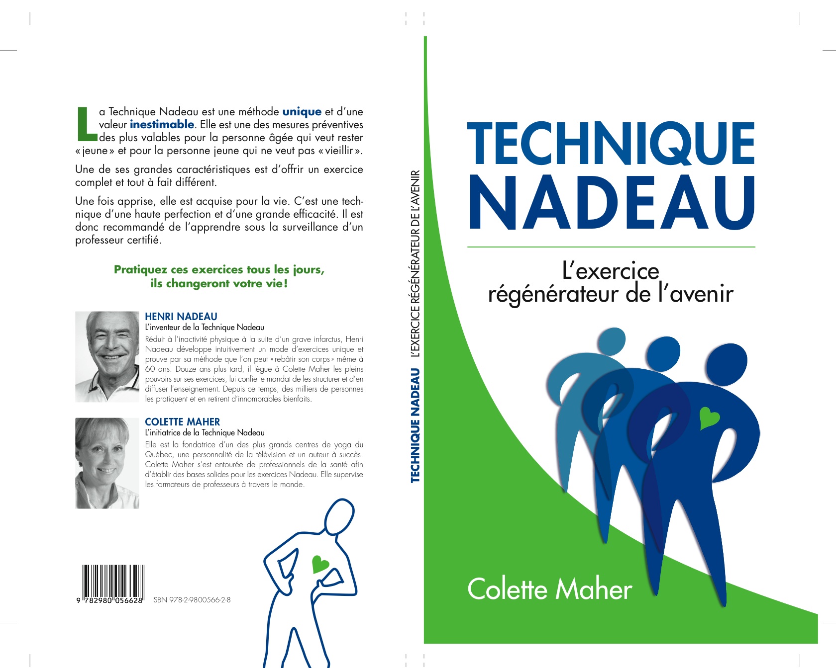 1ère et 4ème de couverture du livre Technique Nadeau
